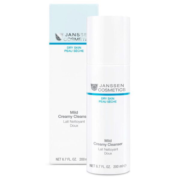 Janssen Cosmetics Dry Skin Mild Creamy Cleanser Hellävarainen puhdistusemulsio 200ml
